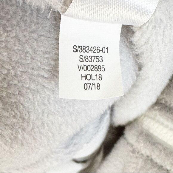 Athleta Cozy Karma Back Zip Fleece Crew Neck Sweatshirt Dress Gray Size XXS - Picture 9 of 11